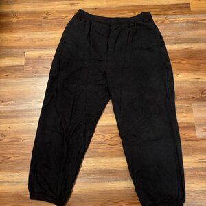 VNTG Karl Kani Jeans - Black Sweatpants - Size 2XL - 60% Cotton 40% Polyester